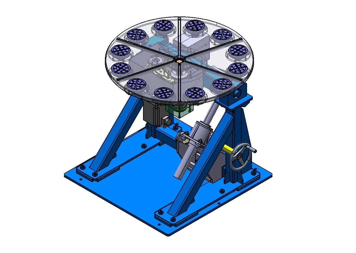 Turntable with 12 Satellite Stations