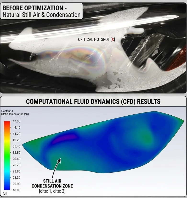 Headlamp Condensation Modeling